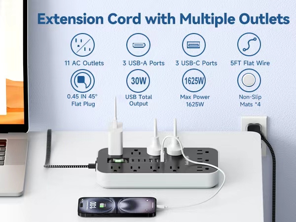 PD30W USB POWER STRIP