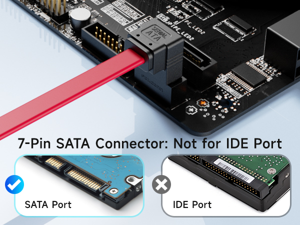 3-pack right angle sata cables for fast data transfer and reliable connections