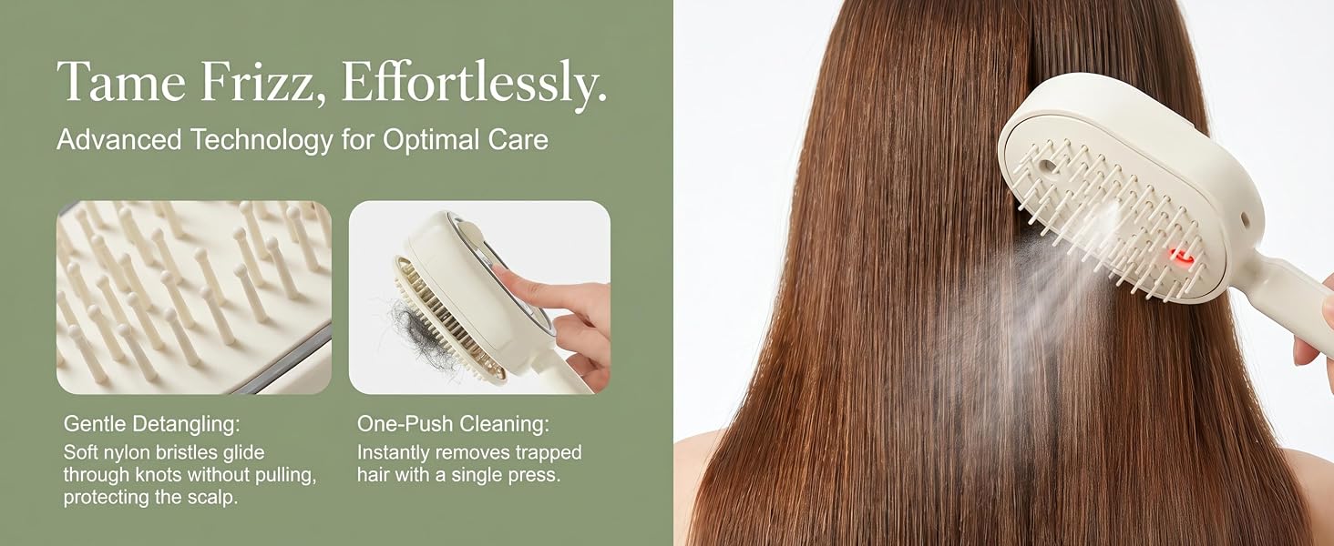 electric spray air cushion massage comb