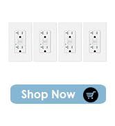 4 Pack GREENCYCLE 20 Amp GFCI Outlet, Self-Test GFI Dual Receptacle, Tamper Resistant and Weather...