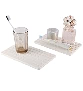 Bathroom vanity trays