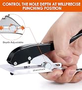 single hole punch