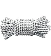 5/16" (8 mm) x 33FT Heavy Duty Bungee Cords - Marine Grade Polyester Shock Cord for O...