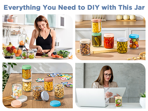 Glass Storage Jars