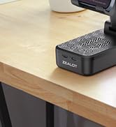 ZEALOT Cell Phone Stand with Wireless Bluetooth Speaker, Phone Holder and Wireless Induction Spea...