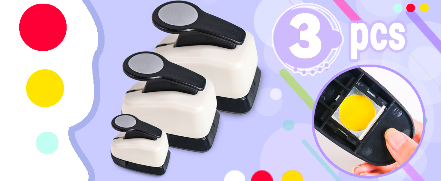 circle punches for paper crafts