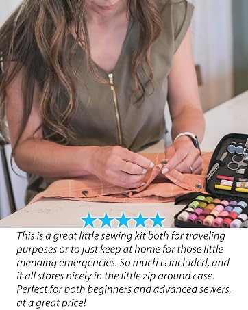 compact sew kit sewing kit for clothing repairs