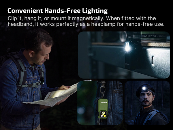 Convenient Hands-Free Lighting