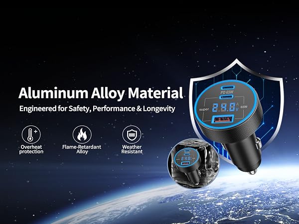 c car chargers fast charging