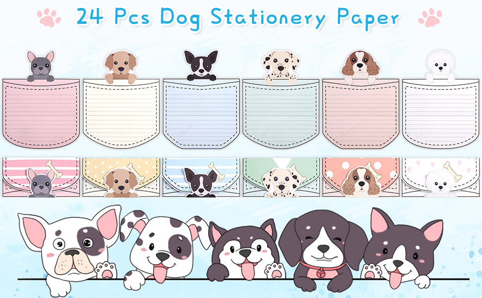 Dog Stationery Paper