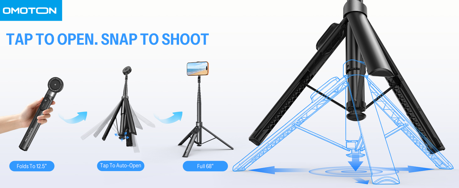 Magnetic Phone Tripod