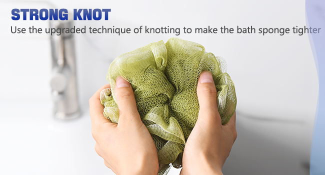 bath sponges for shower