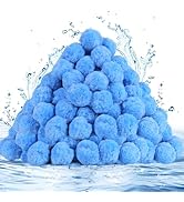 Askyli 2.9 lbs Pool Filter Balls for Sand Filter, Reusable Pool Sand Filter Balls, Efficient Pool...