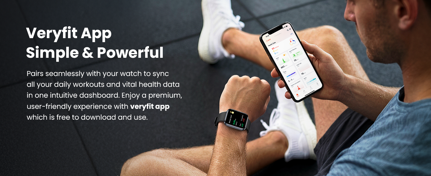 Veryfit smart watch