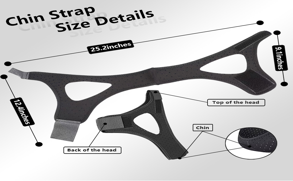 anti snore chin strap