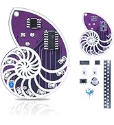 BANRIA SMD Soldering Practice Kit, LED Seashell Design DIY Soldering Project, STEM Electronics Le...