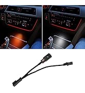 Jaronx Compatible with BMW LED Console Ambient Light for 1' F20 F21, 2' F22 F23, 3' F30 F31 F80, ...