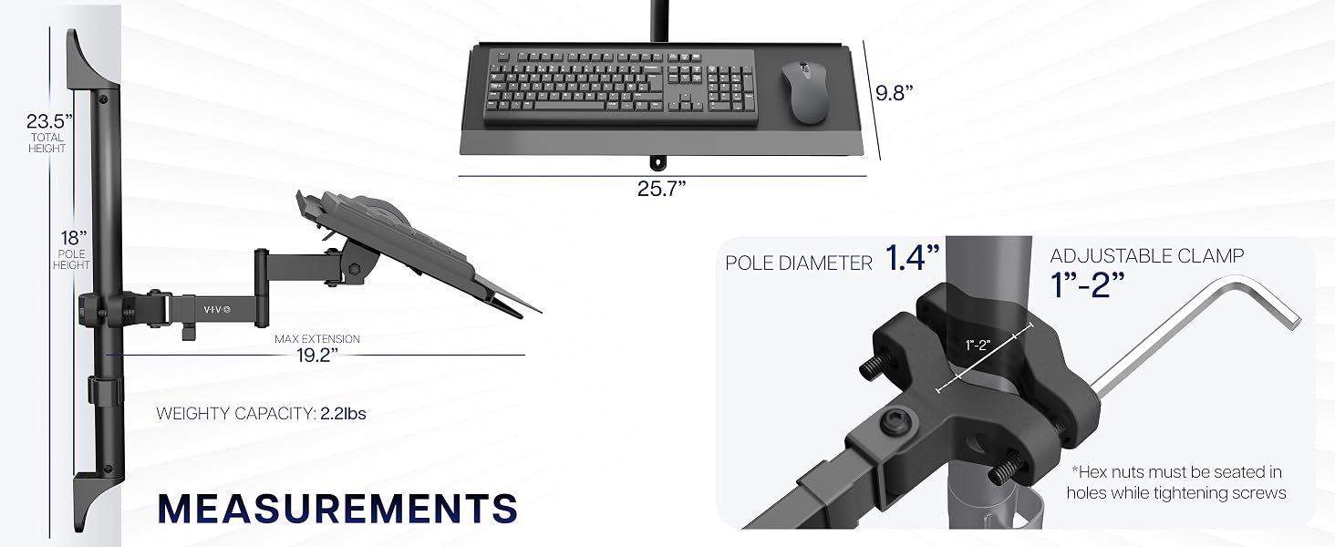 wall keyboard tray, adjustable keyboard mount, ergonomic typing, space saving desk accessory