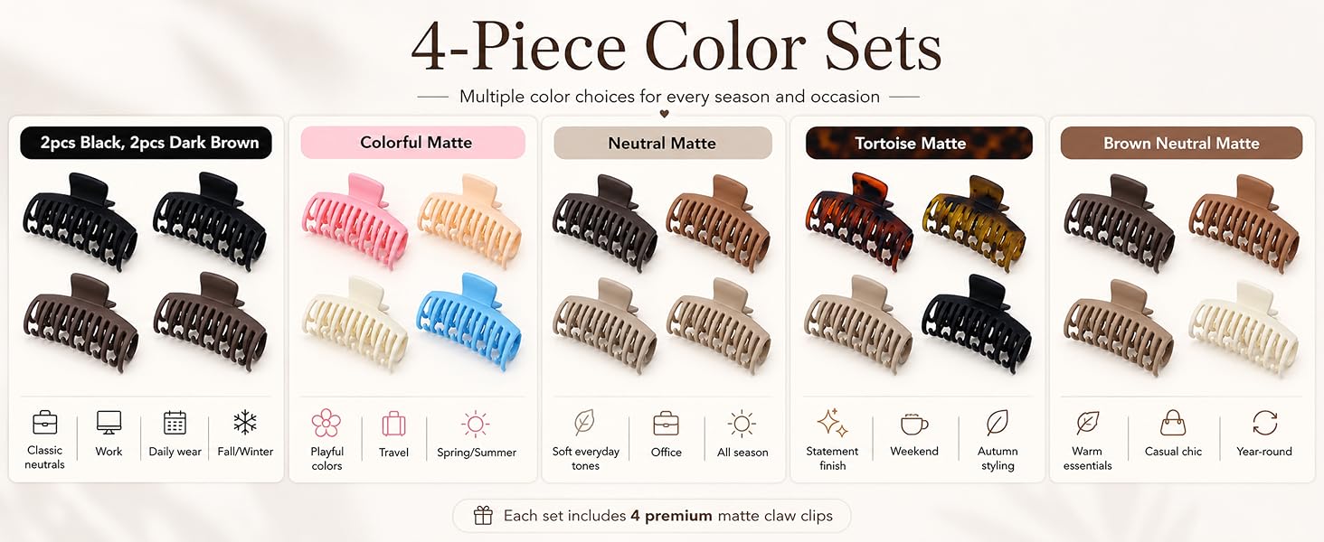 Claw Clips for Thin Fine Hair
