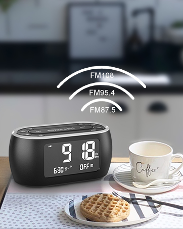 ALARM CLOCK WITG FM RADIO