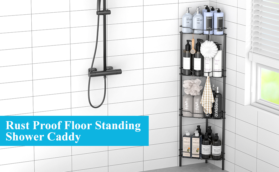 corner shower caddy