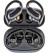 Wireless Earbuds Bluetooth Headphones, 54H Playtime Stereo Over Ear Buds with ENC Noise Cancellin...