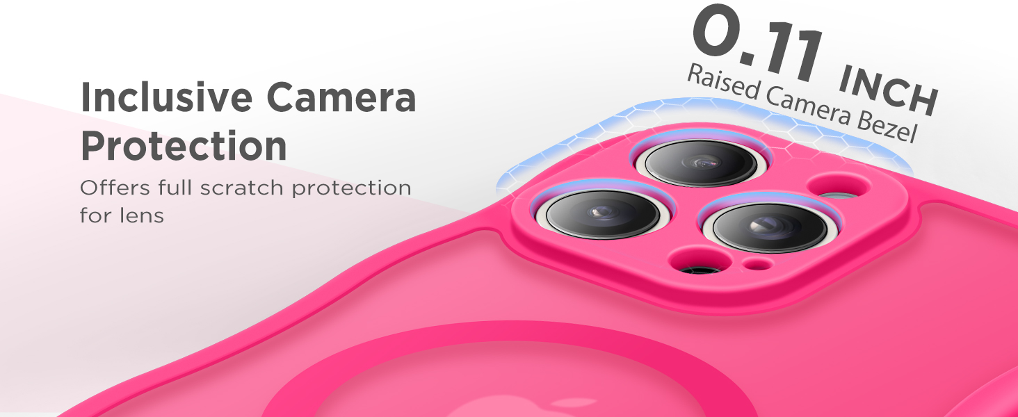 iPhone 15 Pro Max Case Compatible with Magsafe, 2X Screen Protector Shockproof Phone Cover