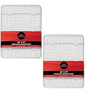 Last Confection (Set of 2) Stainless Steel 12" x 17" Baking & Cooling Racks (Fits Half Sheet Pan)...