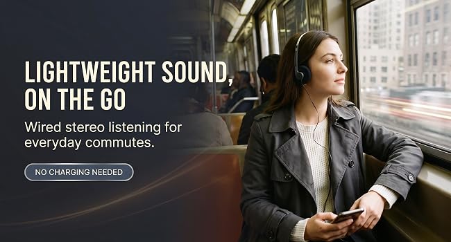 Lightweight Wired Stereo Headset