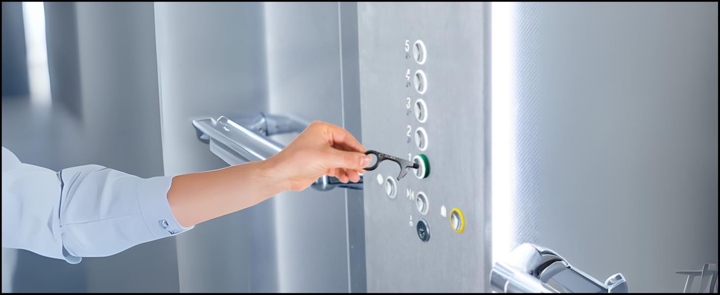 smart key no touch tool touchless key tool no touch key bottle opener keychain key touchless tool