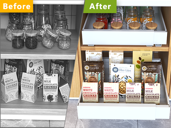 pullout cabinet organizer