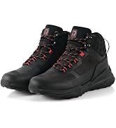 IRON JIA'S Motorcycle Shoes for Men, Waterproof Anti-Slip Breathable Street Casual Motorcycle Rid...