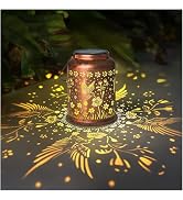 Hummingbird Lanterns Outdoor, Waterproof Hanging Lantern Garden Decor, Birthday Gifts for Women, ...