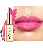 Depuplum Hot Pink Lipstick Moisturizing for Women Shimmer Tinted Lip Balm Hydrating Nourishing Li...