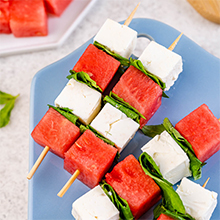 Watermelon skewers