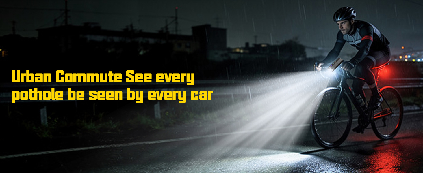 bike headlight rechargeable