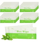 Hipruict Individual Hand Wipes, 100 PCS Wet Wipes Individually Wrapped, Wet Napkins Travel Size f...