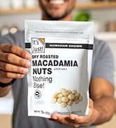 It's Just - Hawaiian Macadamia Nuts (1.5lbs), Small Batch Dry Roasted in USA, Lightly Salted
