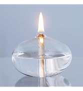 GXFCCYXT Oil Candles for Indoor Use Refillable Liquid Petite Oil lamp - Sturdy Borosillicate Glas...