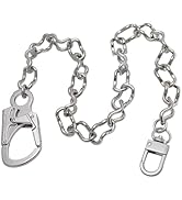 Ahiller Biker Punk Wallet Chain for Men,Heavy Duty Key Chains with Lockable Carabiner for Pants C...