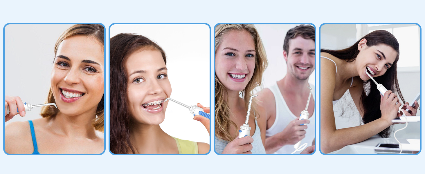 Enjoy flossing