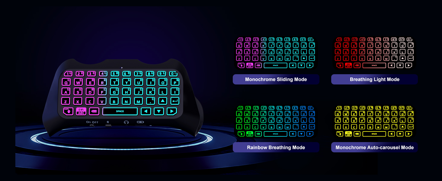 RGB Backlit PS5 Keyboard