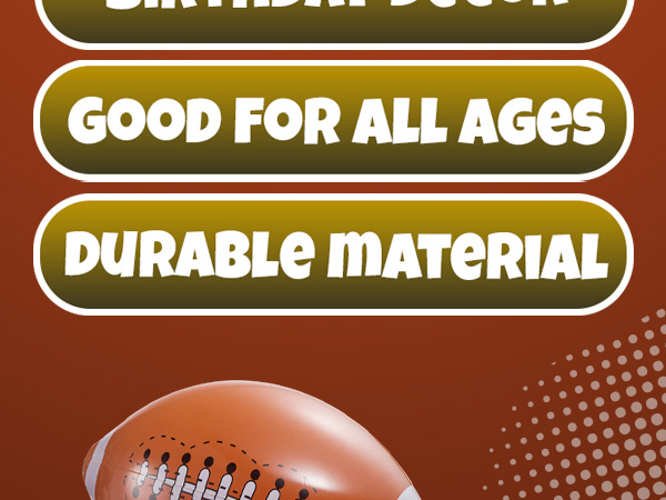 inflatable football party favors football party decorations football birthday party decorations