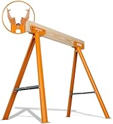 BORA Jobhorse Saw Horses 2 Pack of Leg Brackets (Builds 1 Sawhorse) - 1000 lb Capacity Heavy Duty...