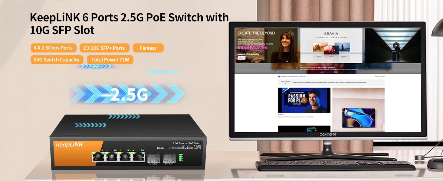 2.5g poe switch