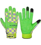 SLARMOR Gardening Gloves for Women,Touchscreen Leather Work Gloves,Thorn Proof & Puncture Resista...