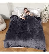 Electric Blanket King Size, Heated Blanket with 5 Heat Settings & 10 Time Settings, Super Soft Co...