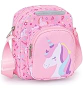 BrainyBees Kids Purse for Girls - Kids Crossbody Bag for Girls Age 3 4 5 6 7 8 Cute Unicorn Purse...