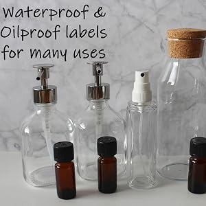 waterproof and oilproof labels for inkjet printer