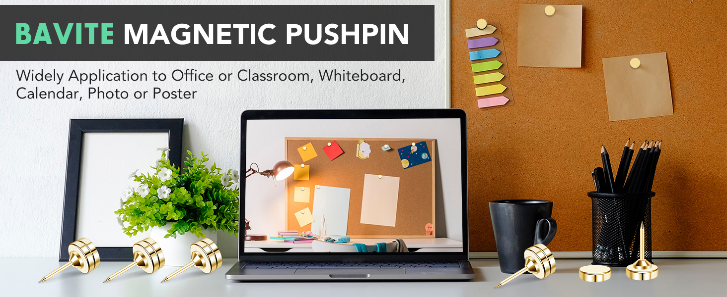 magnetic pushpin